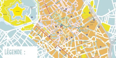 Karta över Lille kommuner