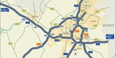 Lille road karta