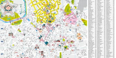Karta över Lille plats 
