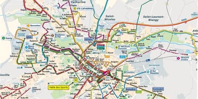 Lille kollektivtrafik karta